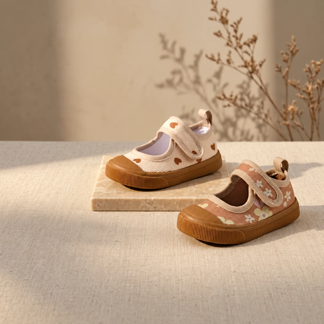 Neutral kids shoes